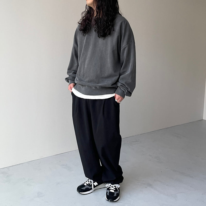 vintage like rough sweat / charcoal（ビンテージ ライク ラフ