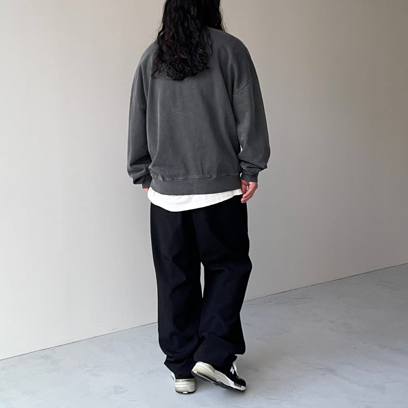 vintage like rough sweat / charcoal（ビンテージ ライク ラフ