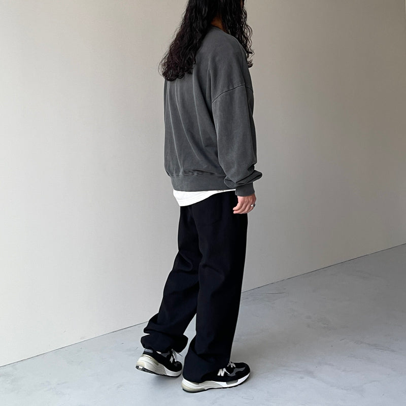 vintage like rough sweat / charcoal（ビンテージ ライク ラフ