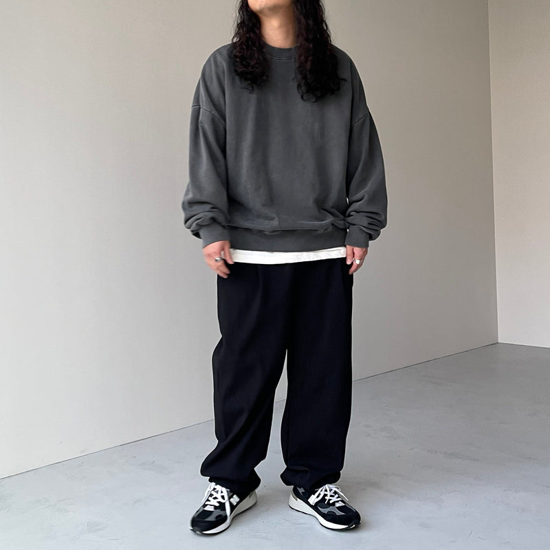 vintage like rough sweat / charcoal（ビンテージ ライク ラフ