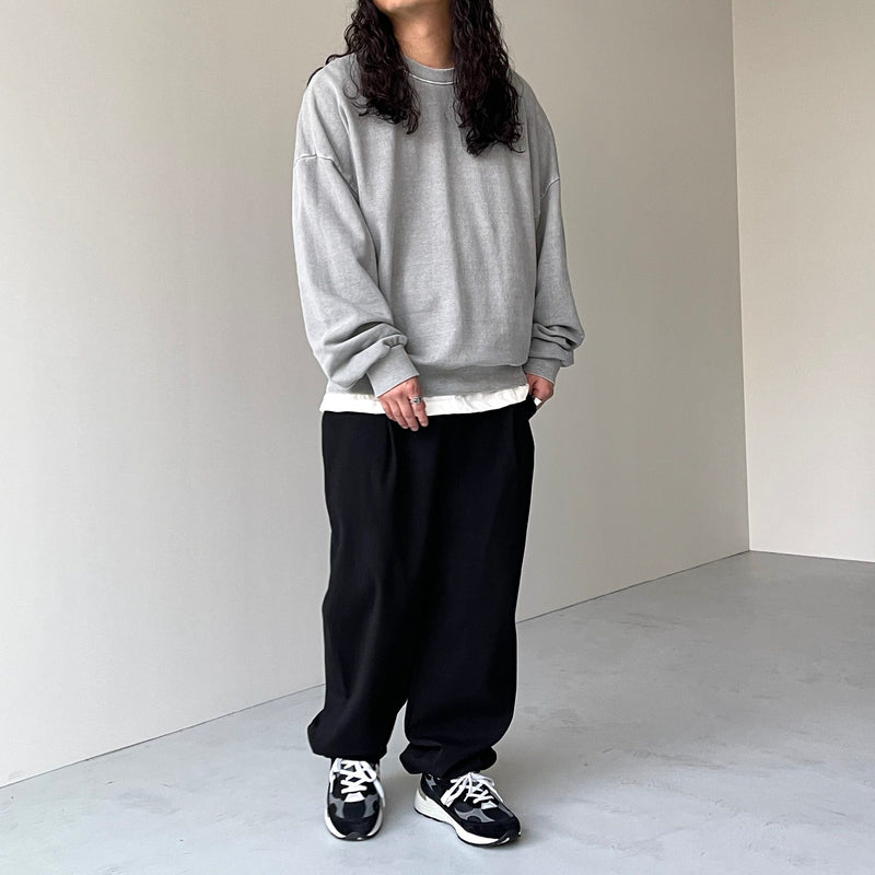 vintage like rough sweat / gray（ビンテージ ライク ラフ スウェット