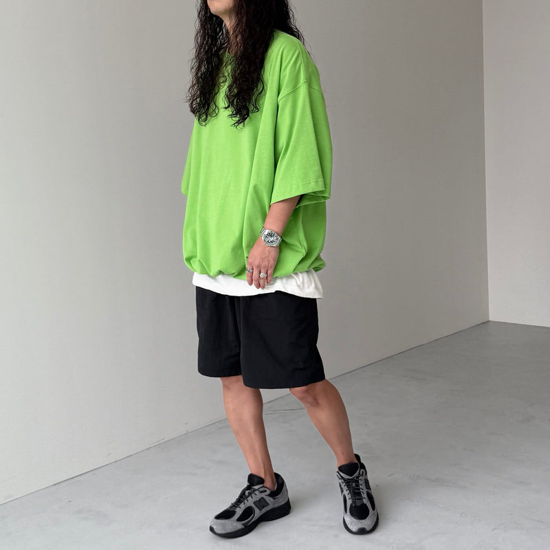 専用中natto バルーンパンツ loose silhouette balloon short sleeve / black（ルーズシルエット