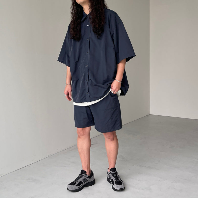 トップス natto premium nylon setup / navy premium nylon exclusive set / black | natto | ナット 公式