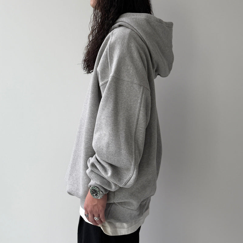 heavy weight standard volume hoodie / gray（ヘビーウェイト