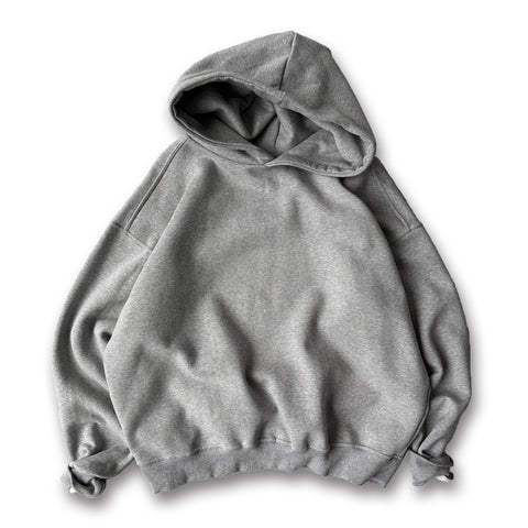 heavy weight standard volume hoodie / gray