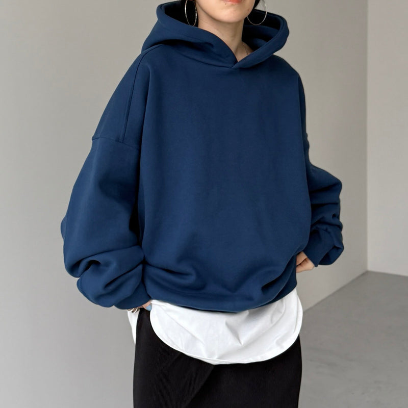 heavy weight standard volume hoodie / navy（ヘビーウェイト