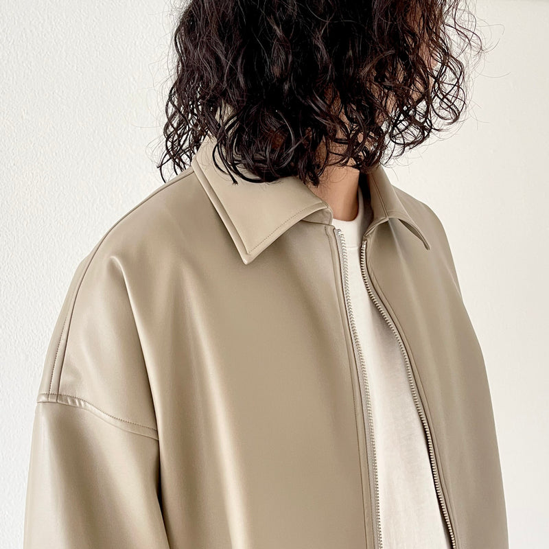 フランシュリッペ　yukiemon レザーブルゾン☆3L☆fl5 フランシュリッペyukiemon レザーブルゾン☆3L☆fl5