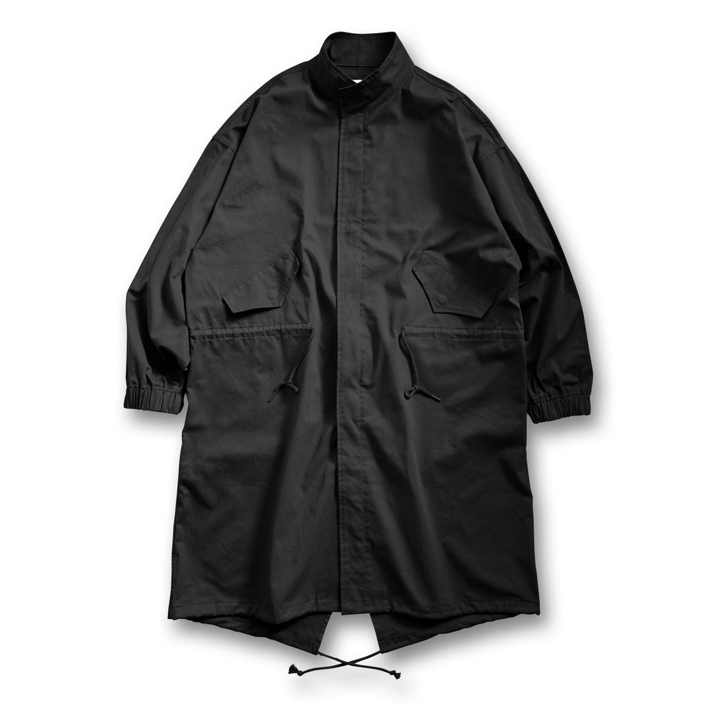 vintage like military mods coat M-65 / black（ビンテージライクミリタリーモッズコート / ブラック） |  natto | ナット 公式オンラインショップ