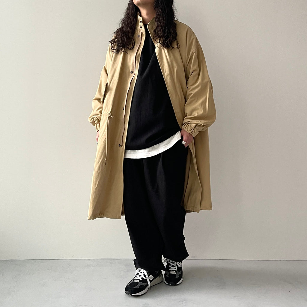 vintage like military mods coat M-65 / beige（ビンテージライク 