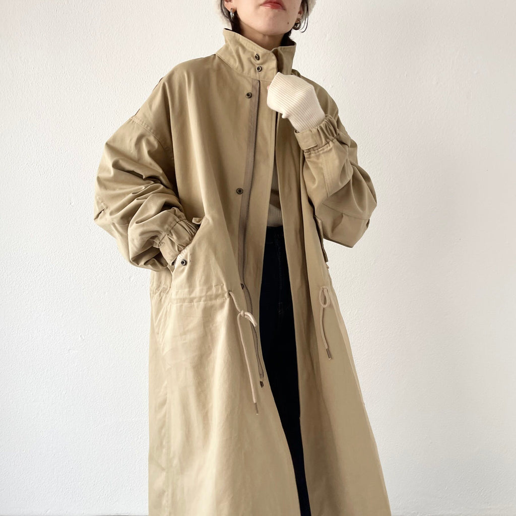 vintage like military mods coat M-65 / beige（ビンテージライク 