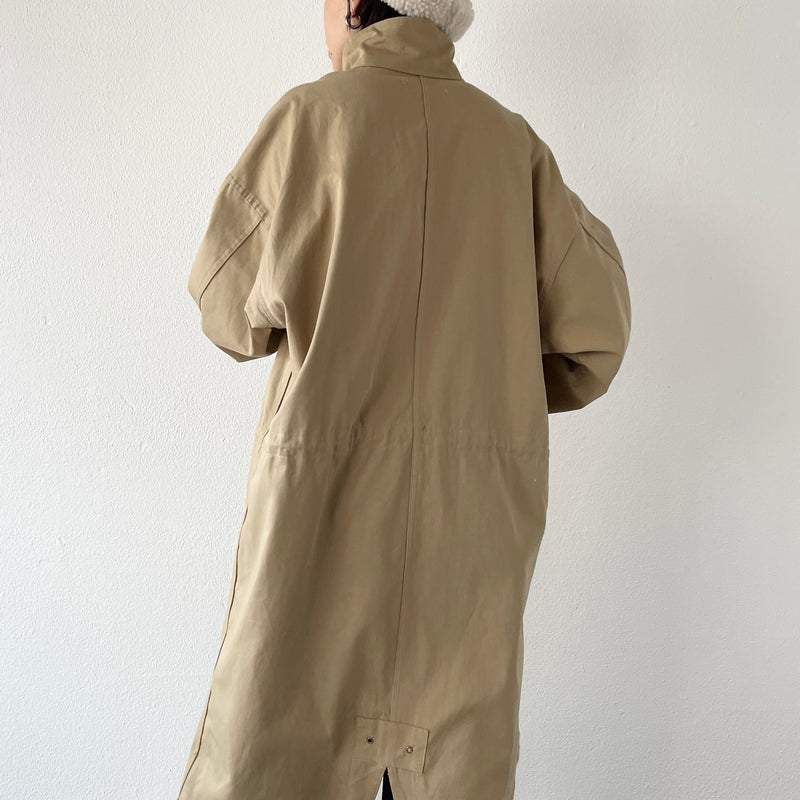 vintage like military mods coat M-65 / beige（ビンテージライクミリタリーモッズコート / ベージュ） |  natto | ナット 公式オンラインショップ