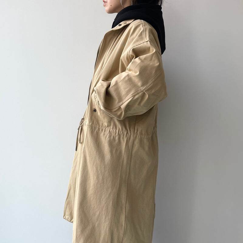 vintage like military mods coat M-65 / beige（ビンテージライク 