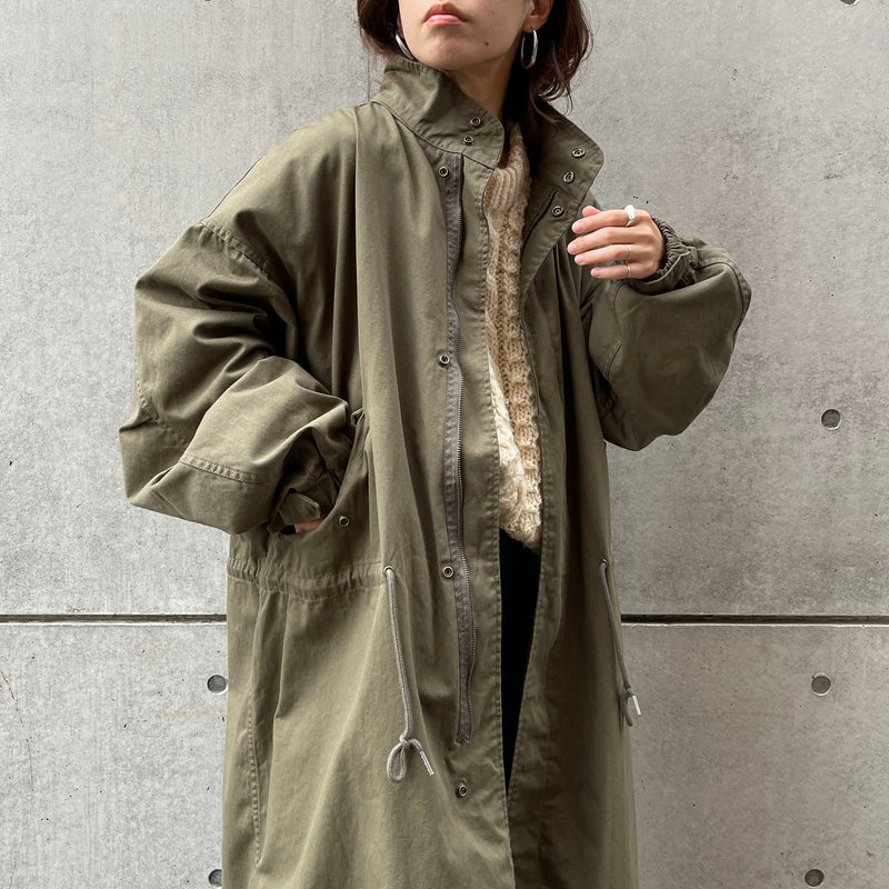 SAMPLE】vintage like military mods coat M-65 / olive（ビンテージ