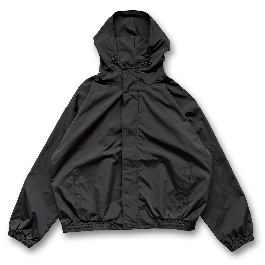 loose silhouette nylon mountain parker / black（ルーズシルエットナイロンマウンテンパーカー / ブラック）  | natto | ナット 公式オンラインショップ