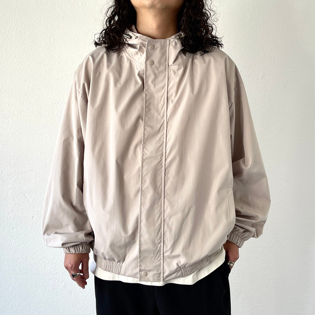 loose silhouette nylon mountain parker / beige（ルーズシルエット ...