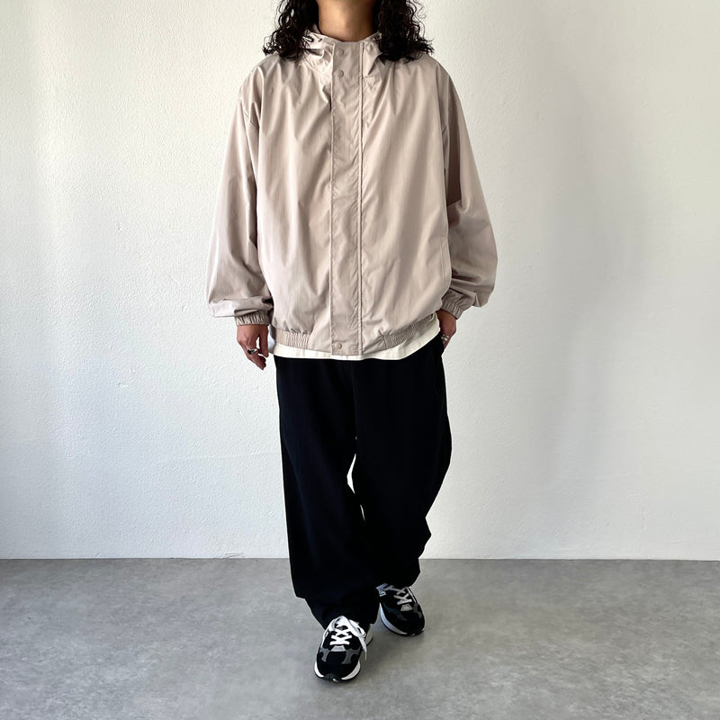 loose silhouette nylon mountain parker / beige（ルーズシルエットナイロンマウンテンパーカー /  ベージュ） | natto | ナット 公式オンラインショップ