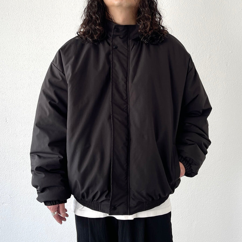 fake down jacket / black（フェイクダウンジャケット / ブラック