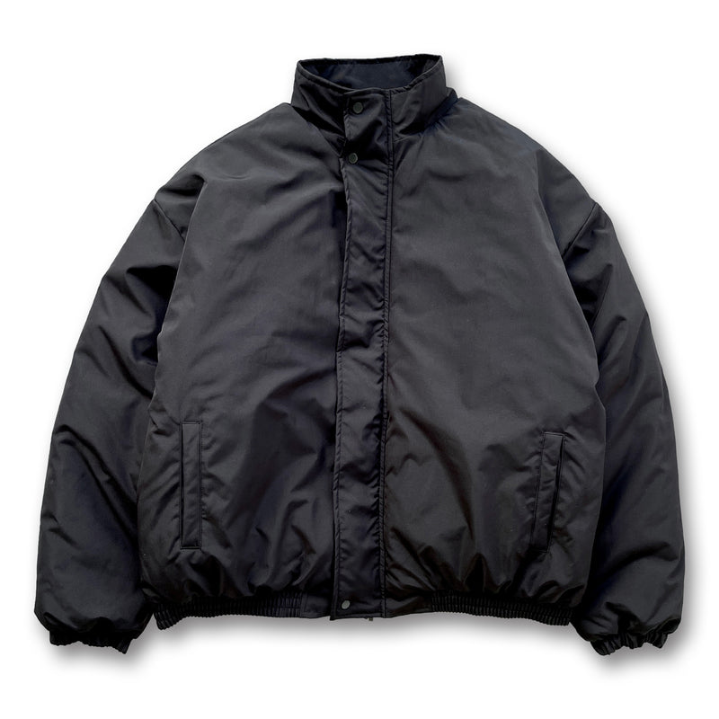 【SAMPLE】standard fake down blouson / blackディティール画像