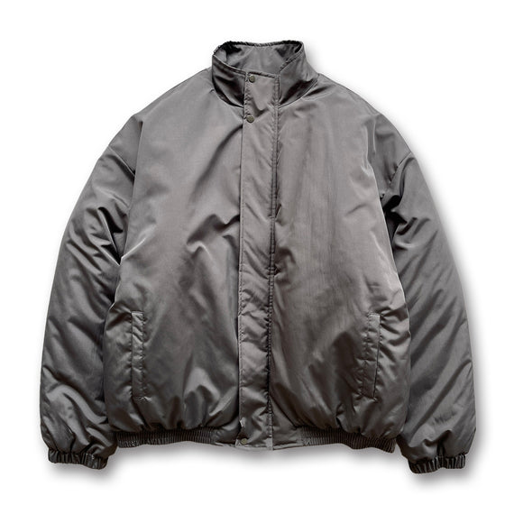 standard fake down blouson / charcoal