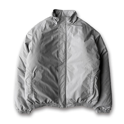 standard fake down blouson / gray