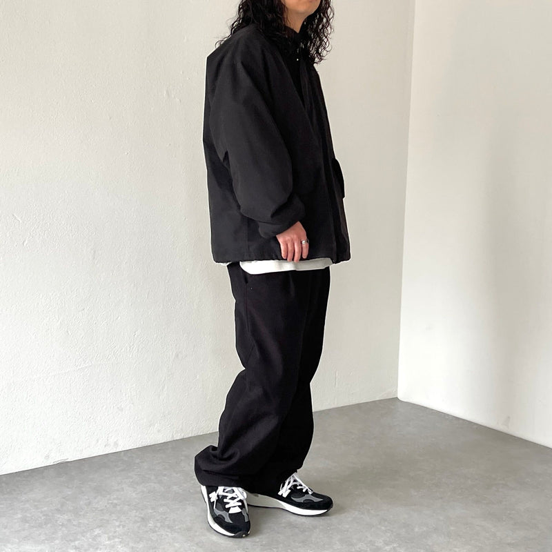 standard wide silhouette blouson / black（スタンダード ワイド 