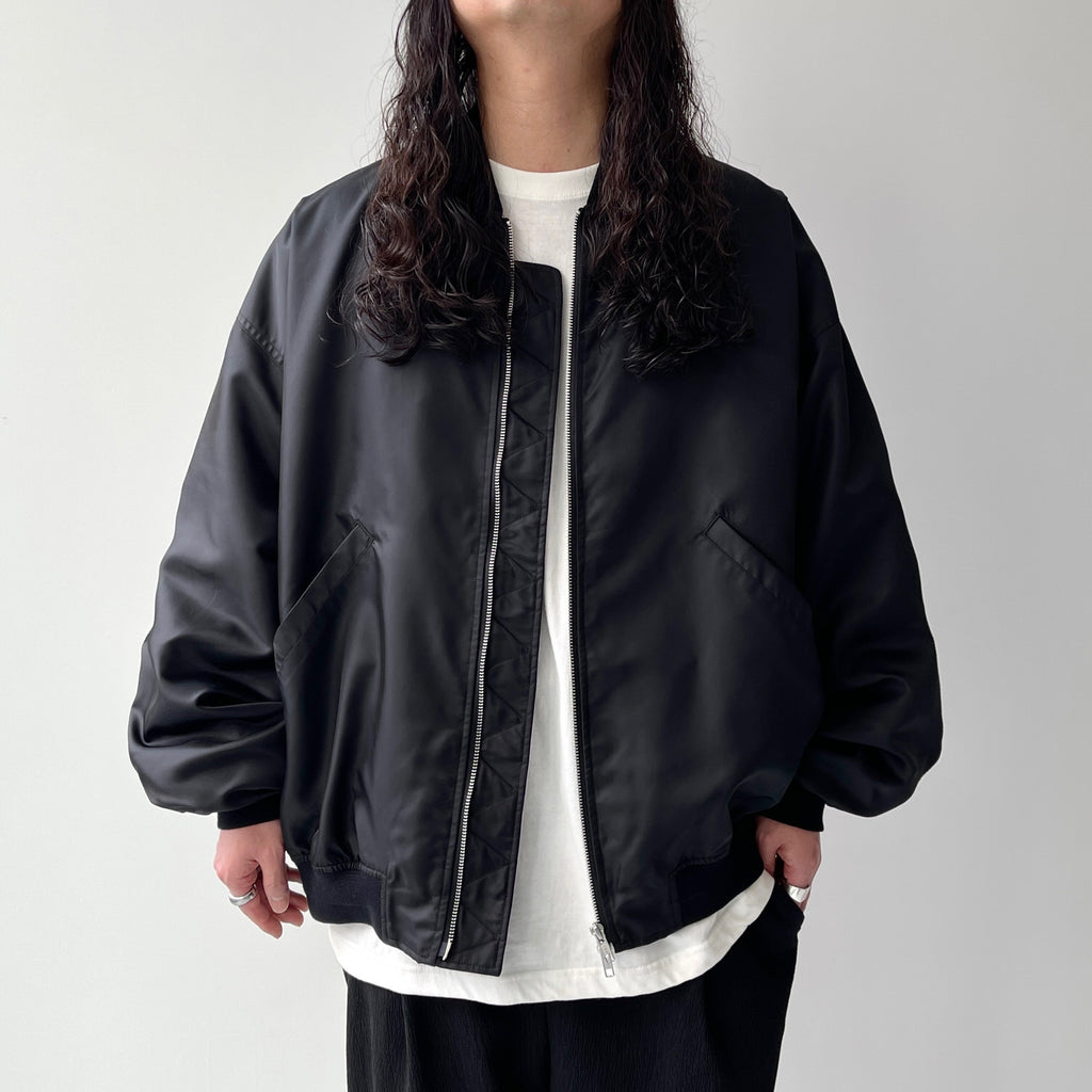 perfect silhouette blouson / black（パーフェクトシルエット