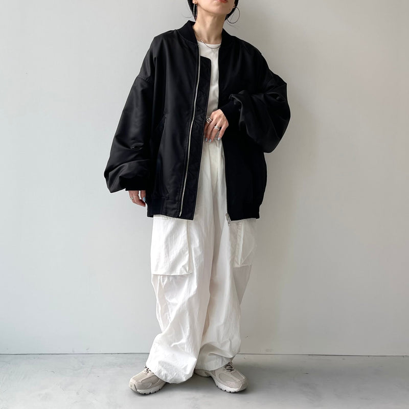 m*i様 試着のみ<natto> perfect silhouette blou perfect silhouette blouson / black（パーフェクトシルエット