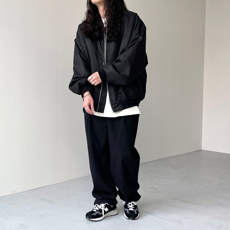 m*i様 試着のみ<natto> perfect silhouette blou perfect silhouette blouson / black（パーフェクトシルエット