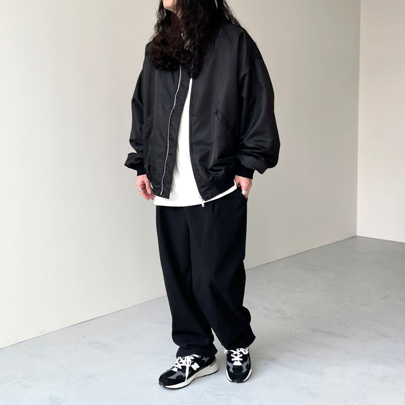 perfect silhouette blouson / black（パーフェクトシルエット