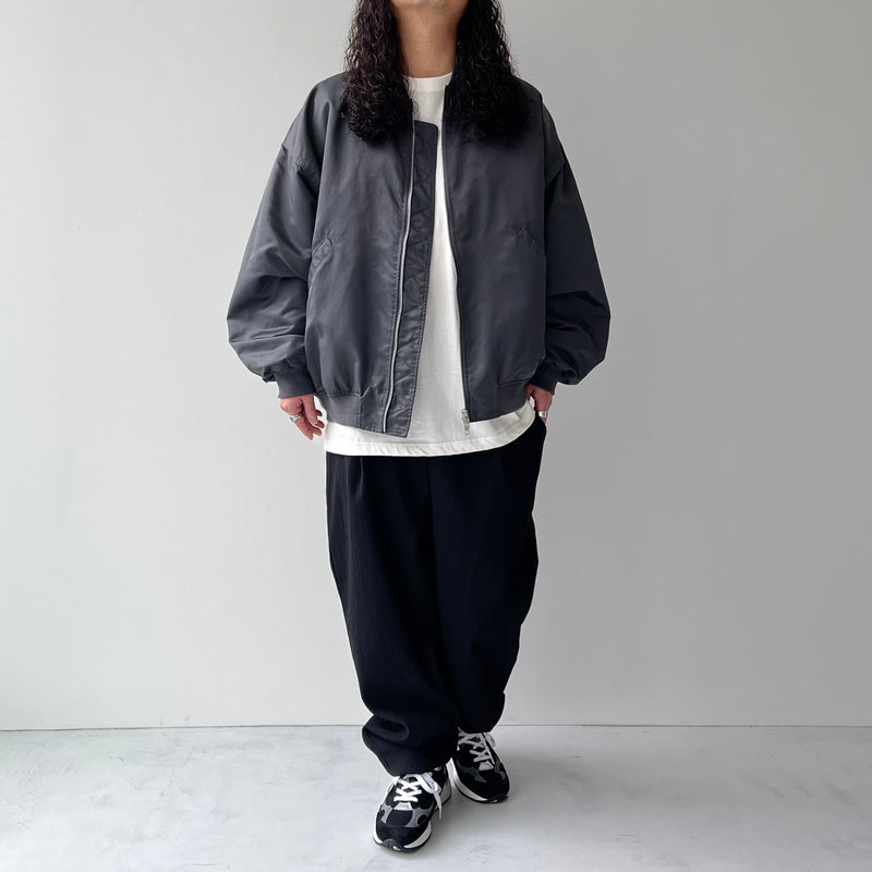 perfect silhouette blouson / charcoal（パーフェクト