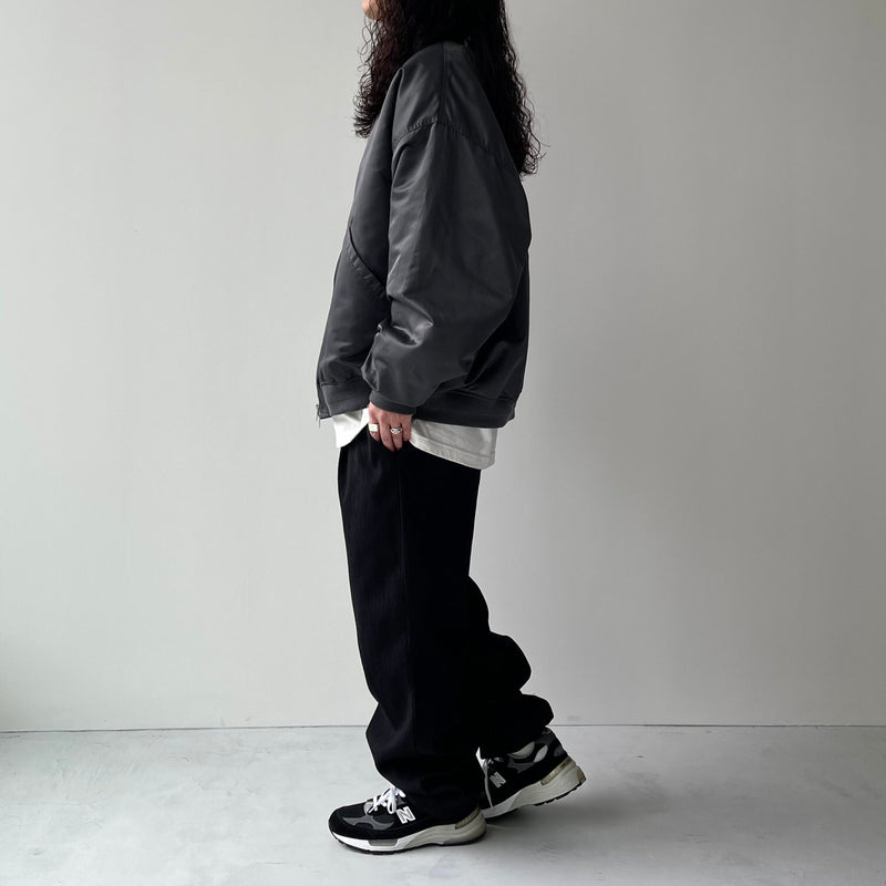 perfect silhouette blouson / charcoal（パーフェクトシルエット