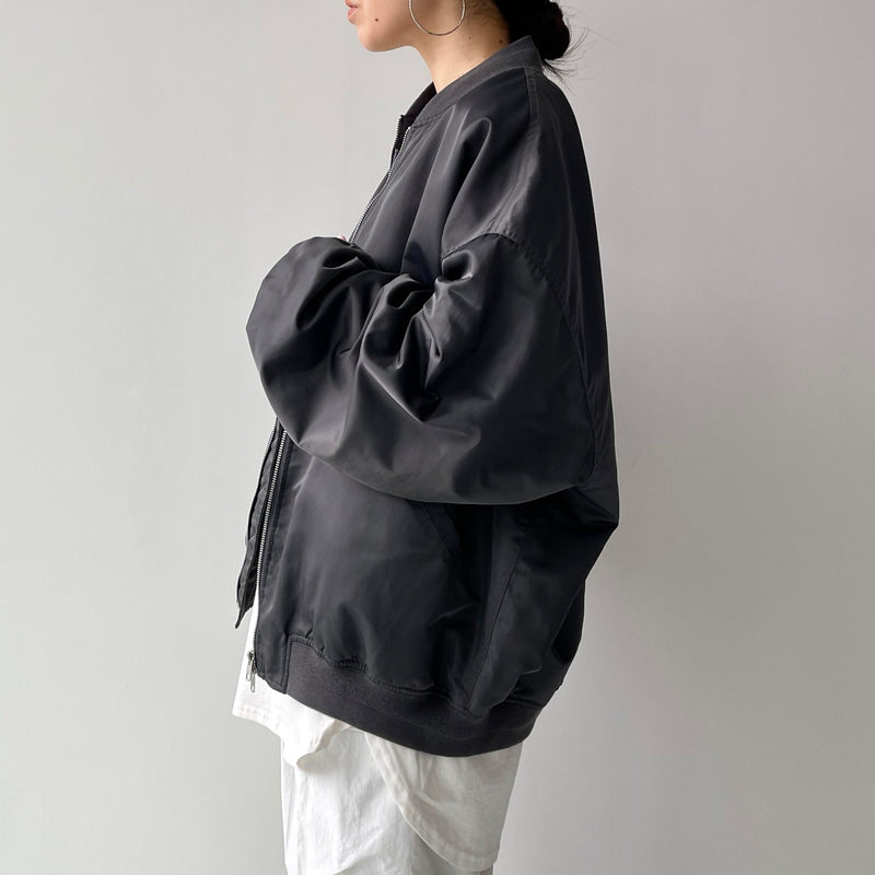 perfect silhouette blouson / charcoal（パーフェクトシルエット 