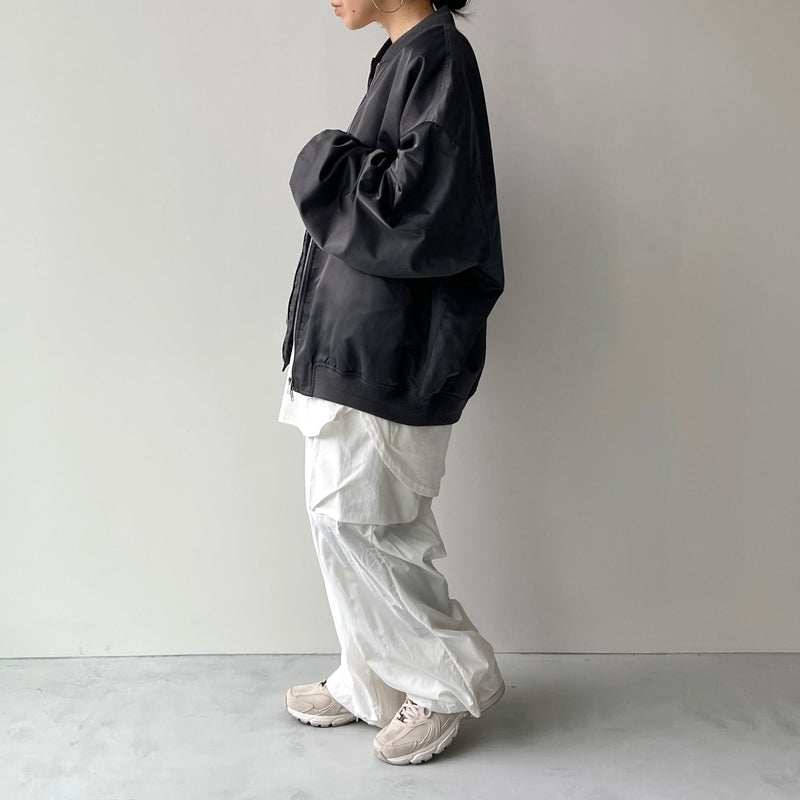 perfect silhouette blouson / charcoal（パーフェクトシルエット