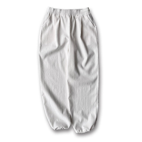 premium slab pants / ivory