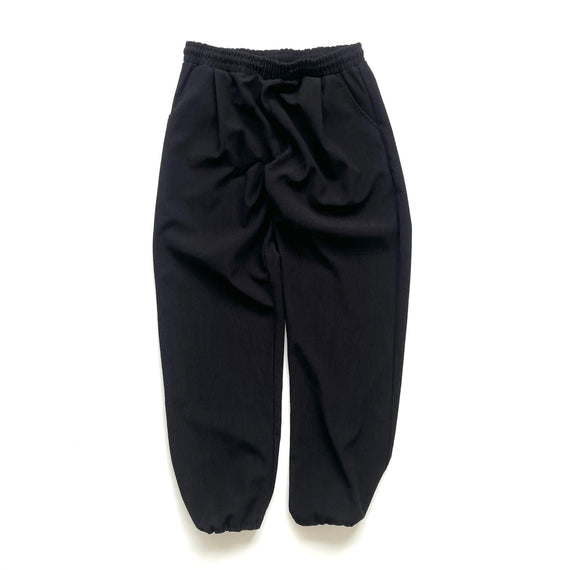 premium slab pants / black