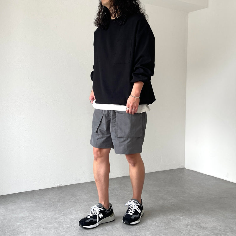 charbon シャルボン ナイロンカーゴショーツ Lサイズ charbon シャルボン ナイロンカーゴショーツ Lサイズ