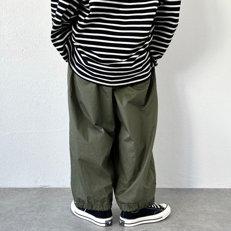 wide silhouette pants / olive（ワイドシルエットパンツ