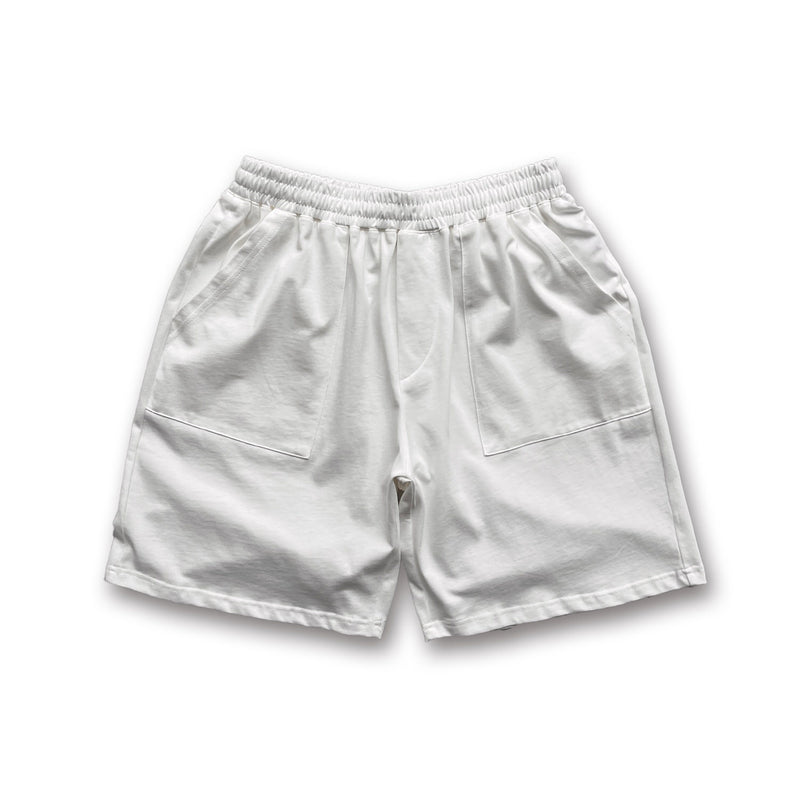 loose silhouette box shorts / ivoryディティール画像