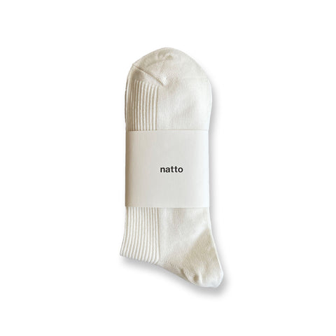 holiday socks / white