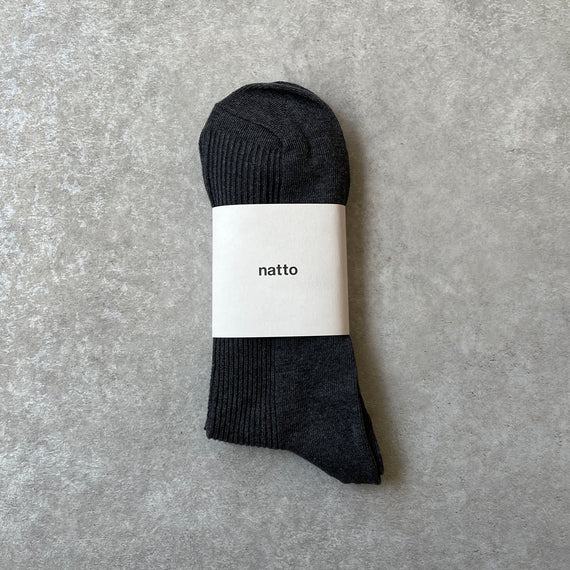 holiday socks / charcoal