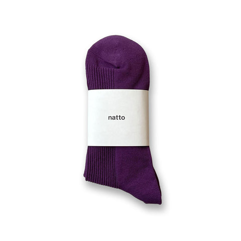 holiday socks / purple