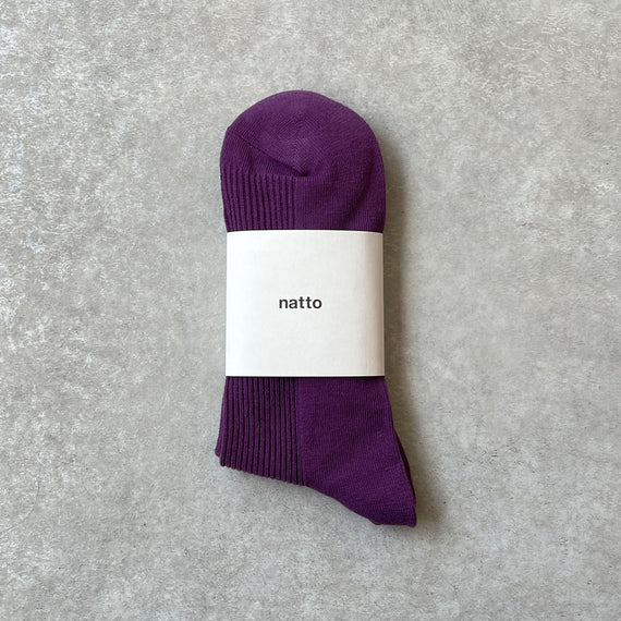holiday socks / purple