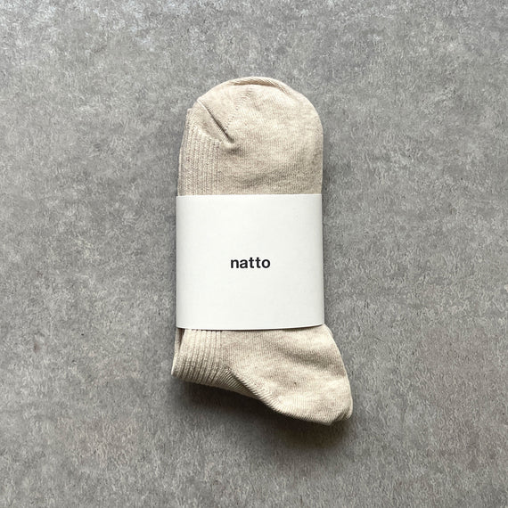 holiday socks / oatmeal