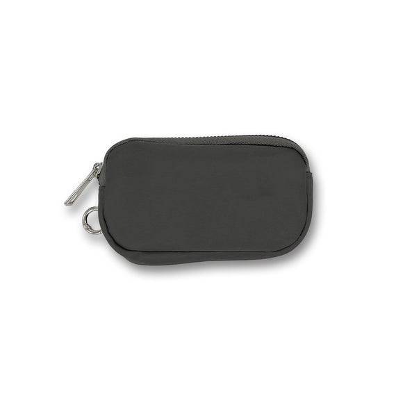 nylon multi pouch / charcoal