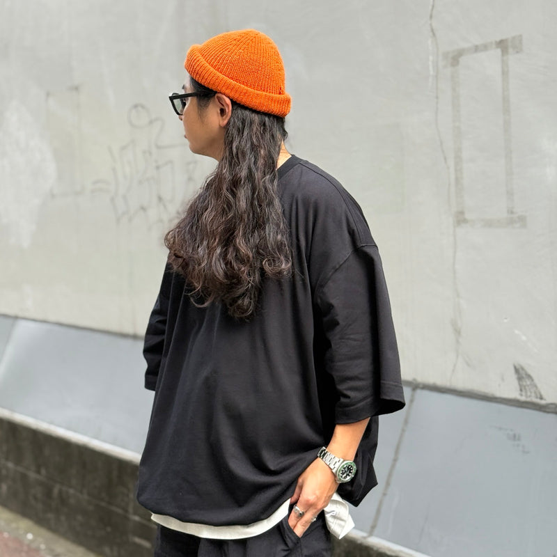 knit beanie / orange（ニットビーニー / オレンジ） | natto | ナット