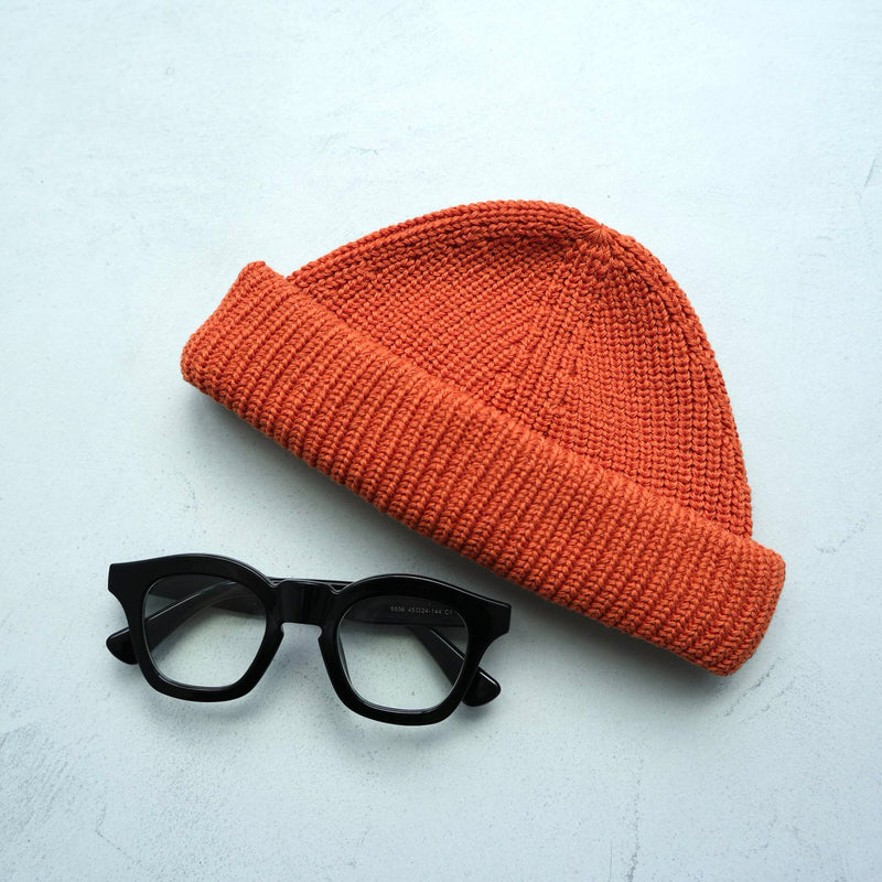 knit beanie / orange（ニットビーニー / オレンジ） | natto | ナット