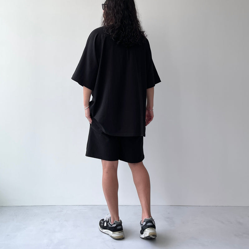 natto セットアップ　メンズ　レディース relax sweat set up / black（リラックススウェットセットアップ