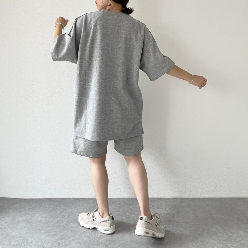 relax sweat set up / gray（リラックススウェットセットアップ