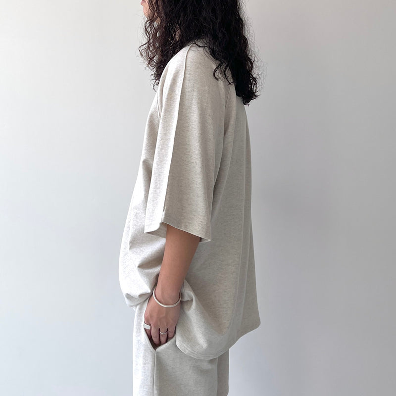 relax sweat set up / beige（リラックススウェットセットアップ