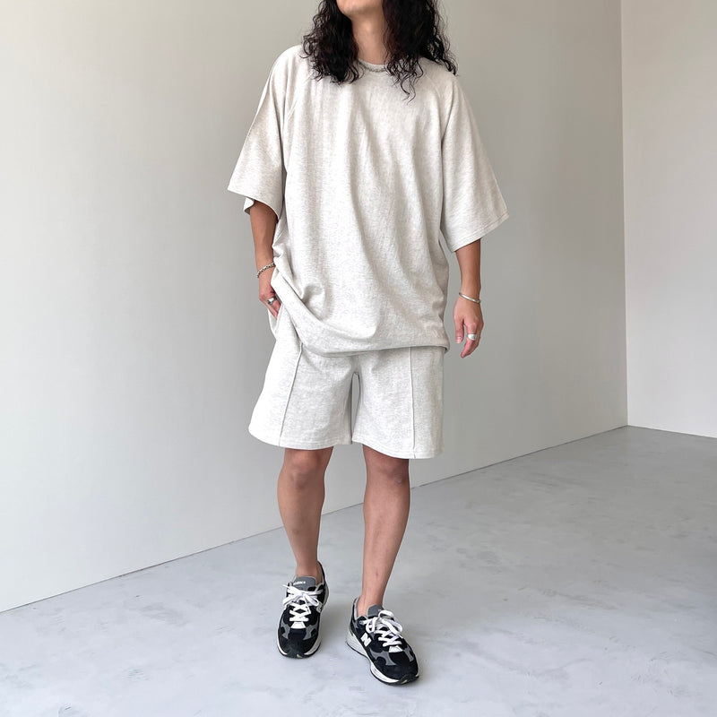 relax sweat set up / beige（リラックススウェットセットアップ